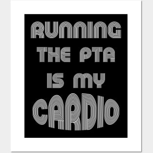 Running the PTA, back to school funny quote Posters and Art